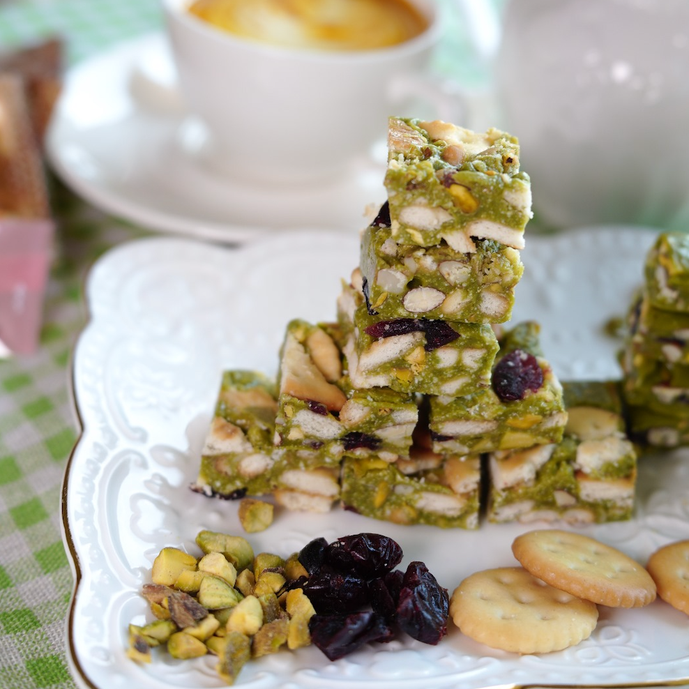 新年開心果鳥結糖與雪花酥禮盒工作坊