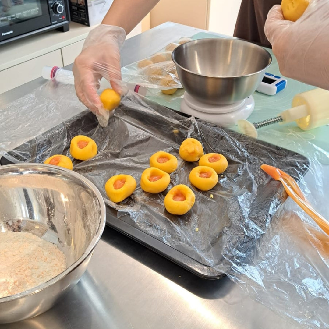 流心奶黃月餅工作坊