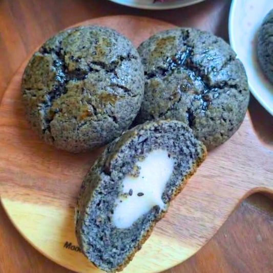 黑芝麻及肉鬆麻糬合桃酥工作坊