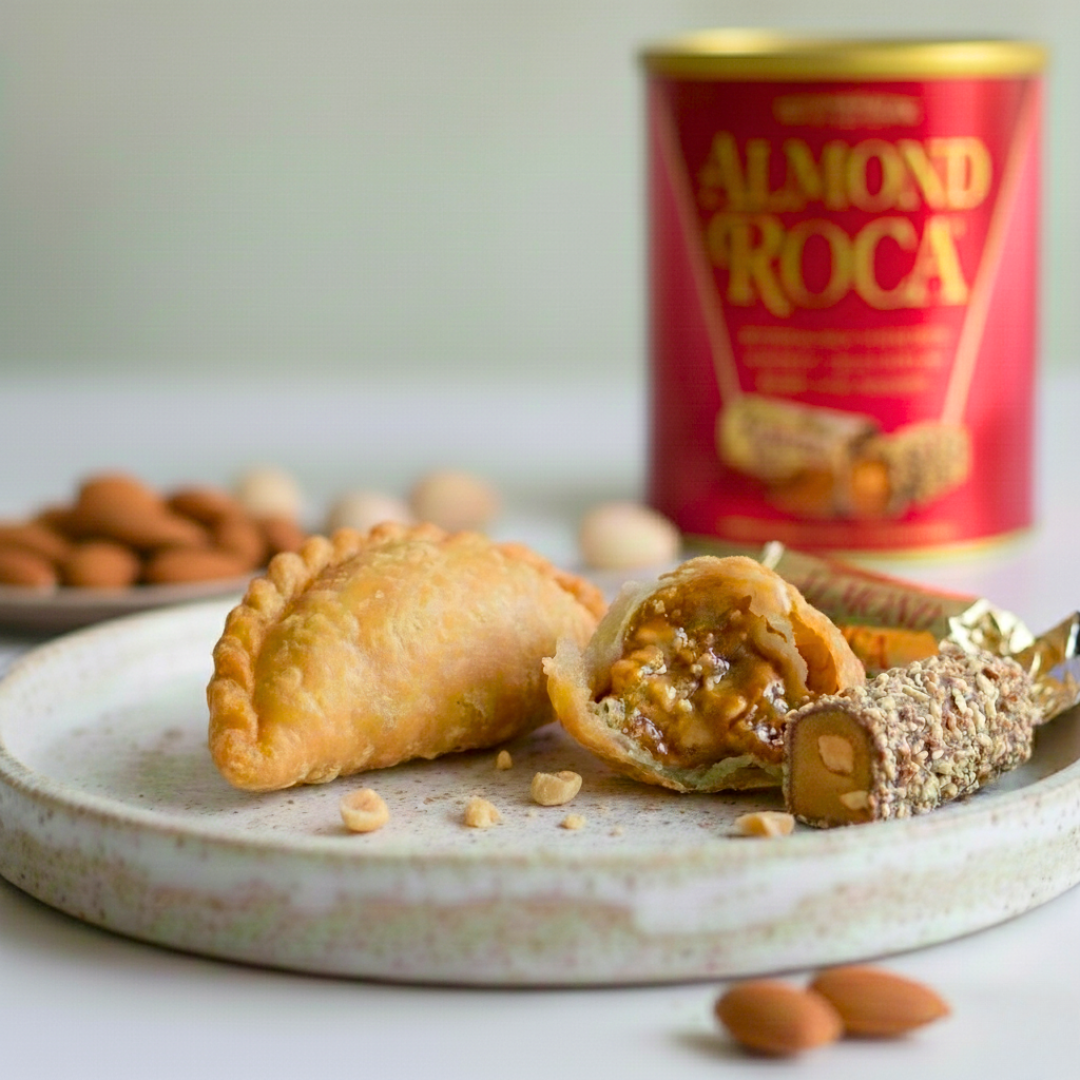 樂家杏仁糖焦糖拖肥角仔 (半磅／包) (只限自取)